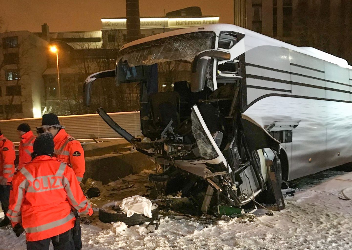 Autobusa avārija Šveicē