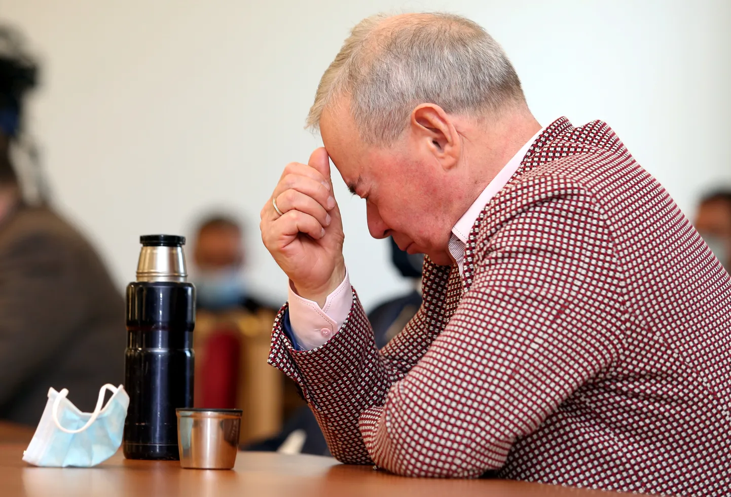 Apsūdzētais Ventspils domes priekšsēdētājs Aivars Lembergs