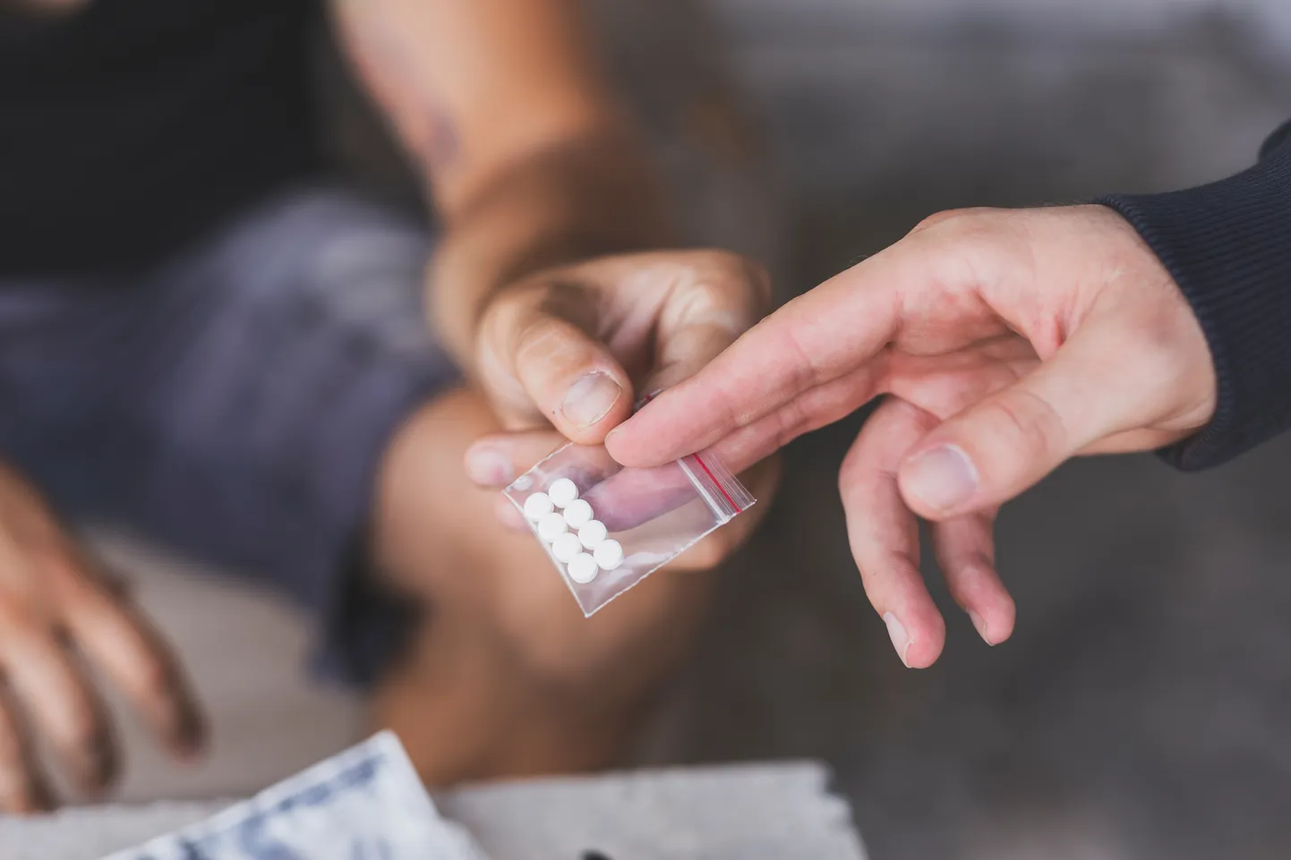 Metüleendioksümetamfetamiin ehk MDMA, tuntud ka Ecstasy nime all kui narkootikum.