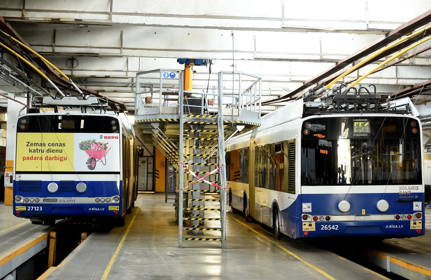 SIA "Rīgas satiksme" 2 .trolejbusu parks.