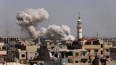 Vaatluskeskus: Ida-Ghoutast on 24 tunniga põgenenud üle 20 000 inimese