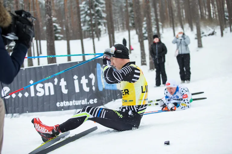 Martti Himma mullu Alutagusel pärast Tamsalu-Neeruti maratoni võidukat lõpetamist.