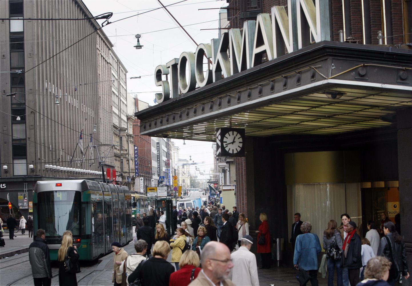 Stockmanni kaubamaja Helsingis.