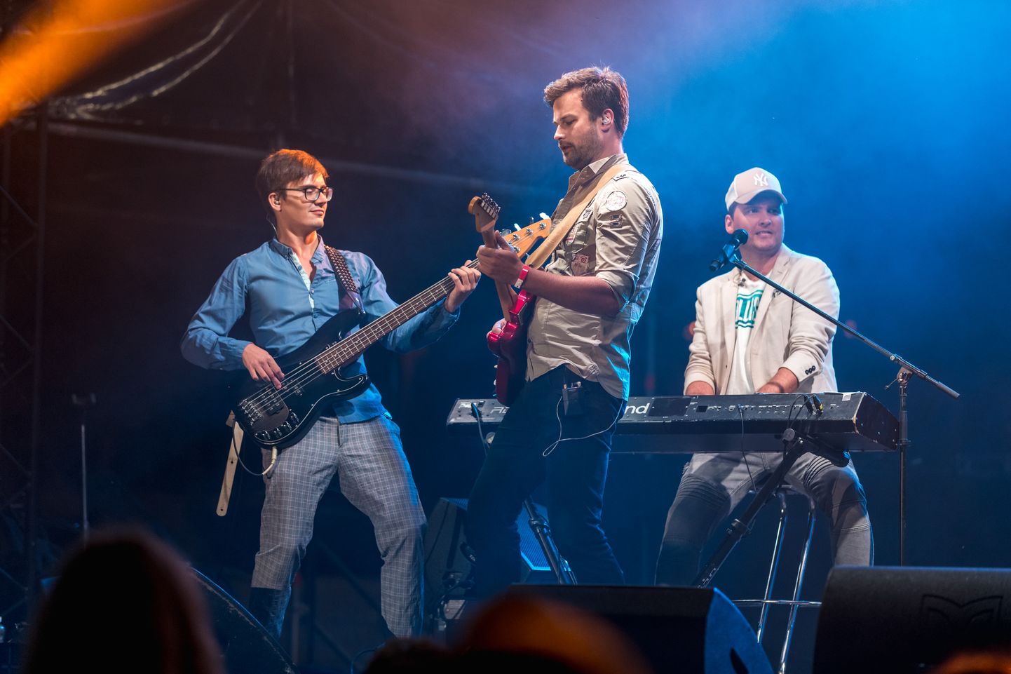 Silver Haugas (vasakul) musitseeris Koit Toome bändis kümme aastat.