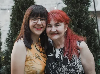 Sandhra-Mirella ja Maire Valdma.