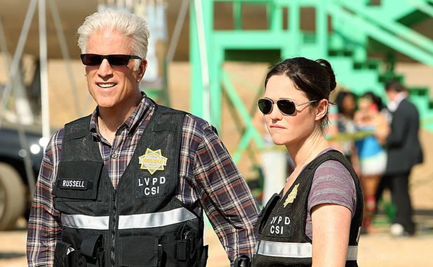 Ted Danson ja Jorja Fox sarjas CSI