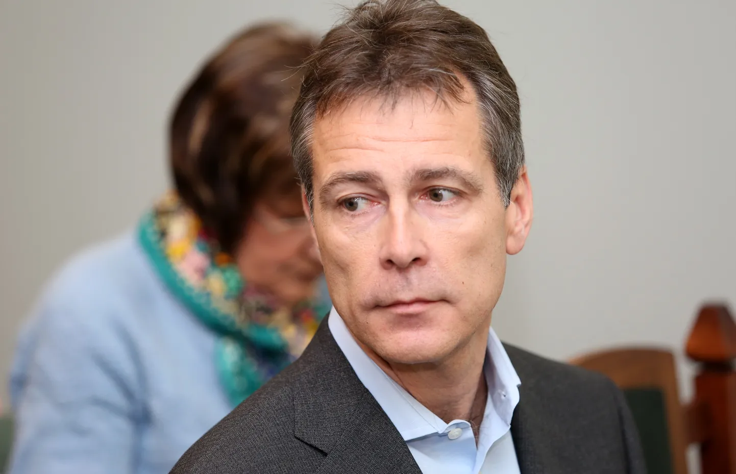 Apsūdzētais bijušais "Latvijas dzelzceļa" vadītājs Uģis Magonis.