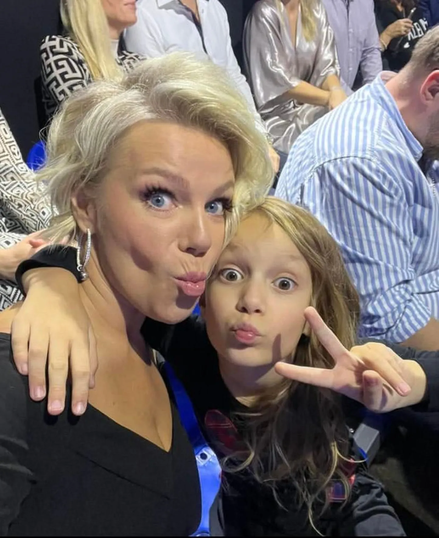 Gerli Padar ja tütar Camilla.
