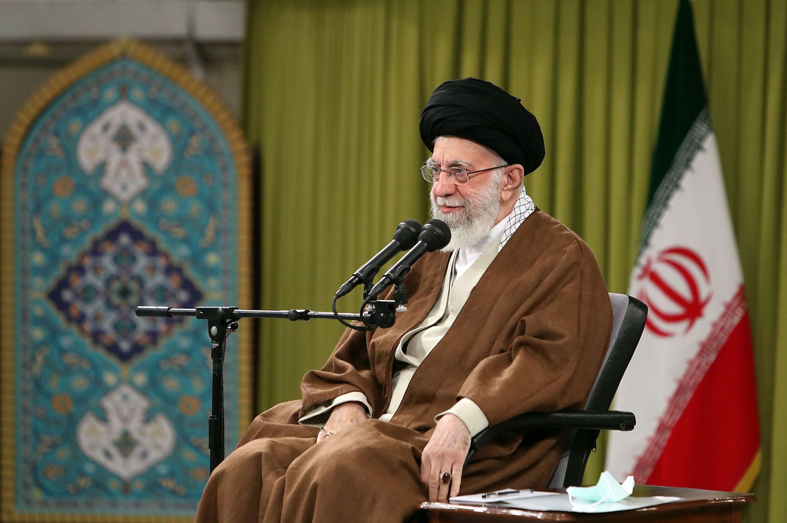 Iraani kõrgeim liider ajatolla Ali Khamenei 26. november 2022.
