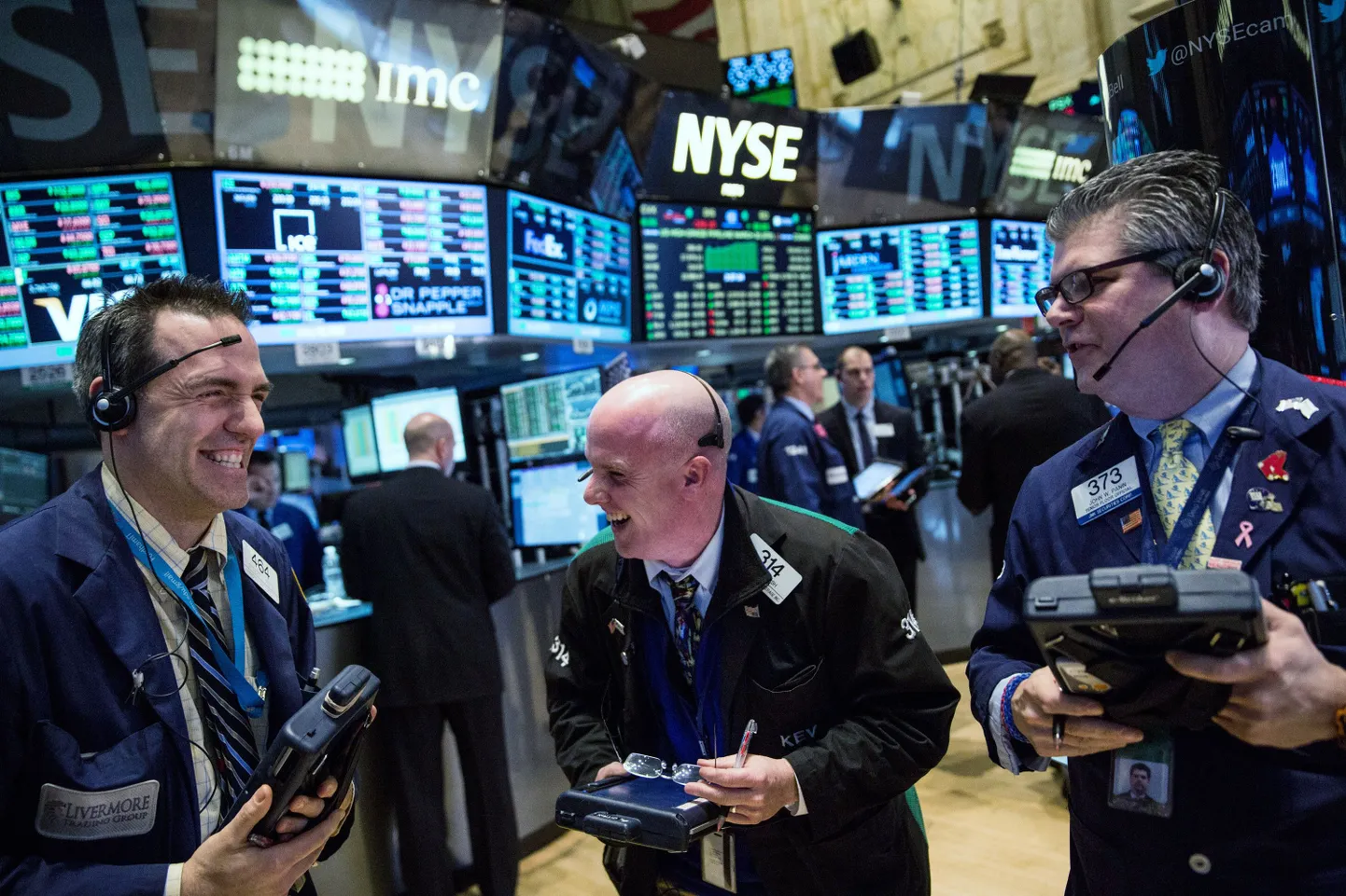 Kauplemine New Yorgi börsil (NYSE).