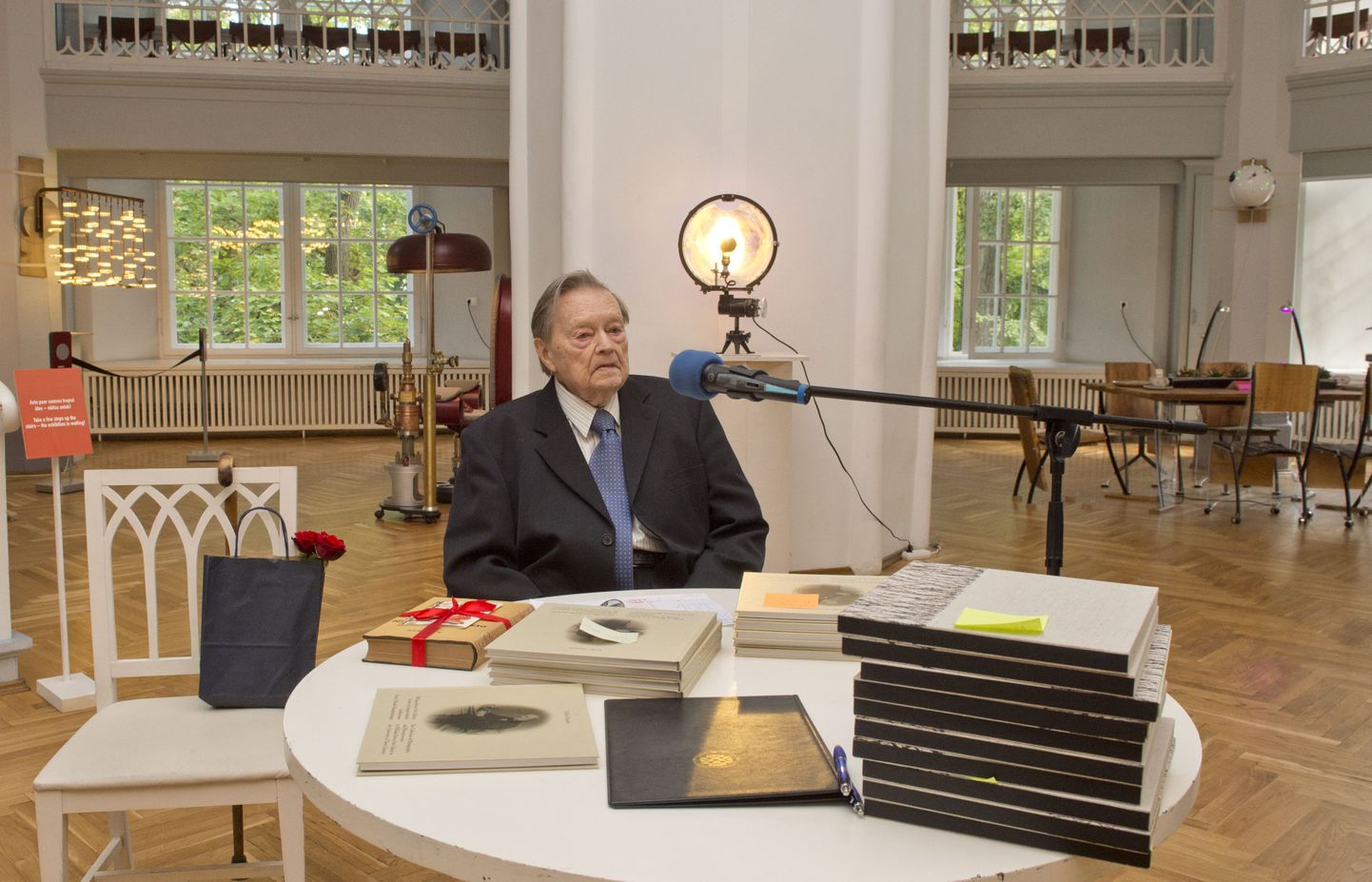 Tullio Ilometsa 95. sünnipäeva tähistamine ja tema raamatuesitlus