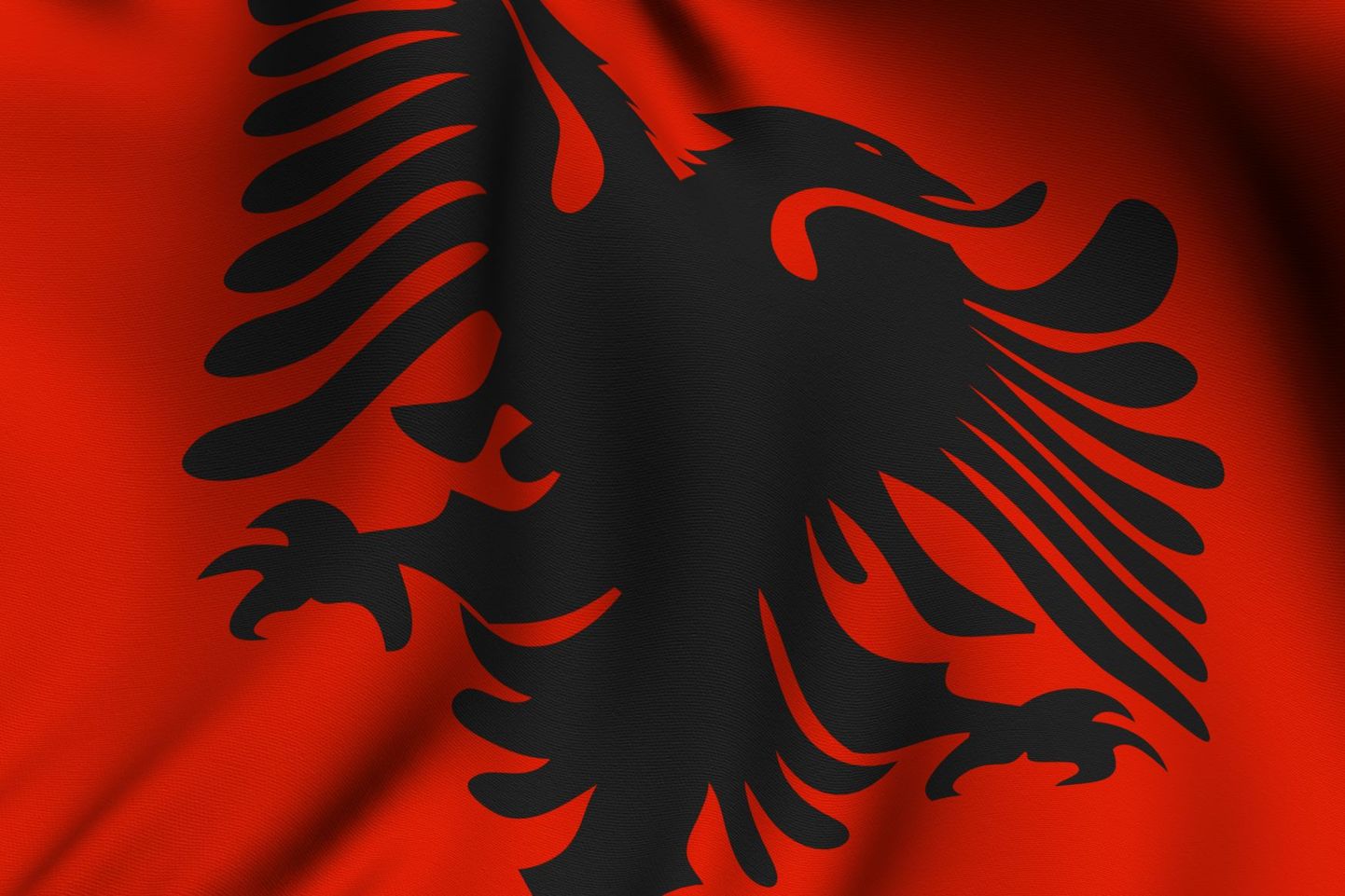 Albaania lipp