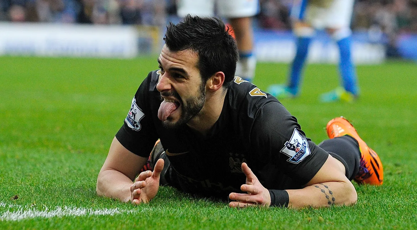 Manchester City ründaja Alvaro Negredo