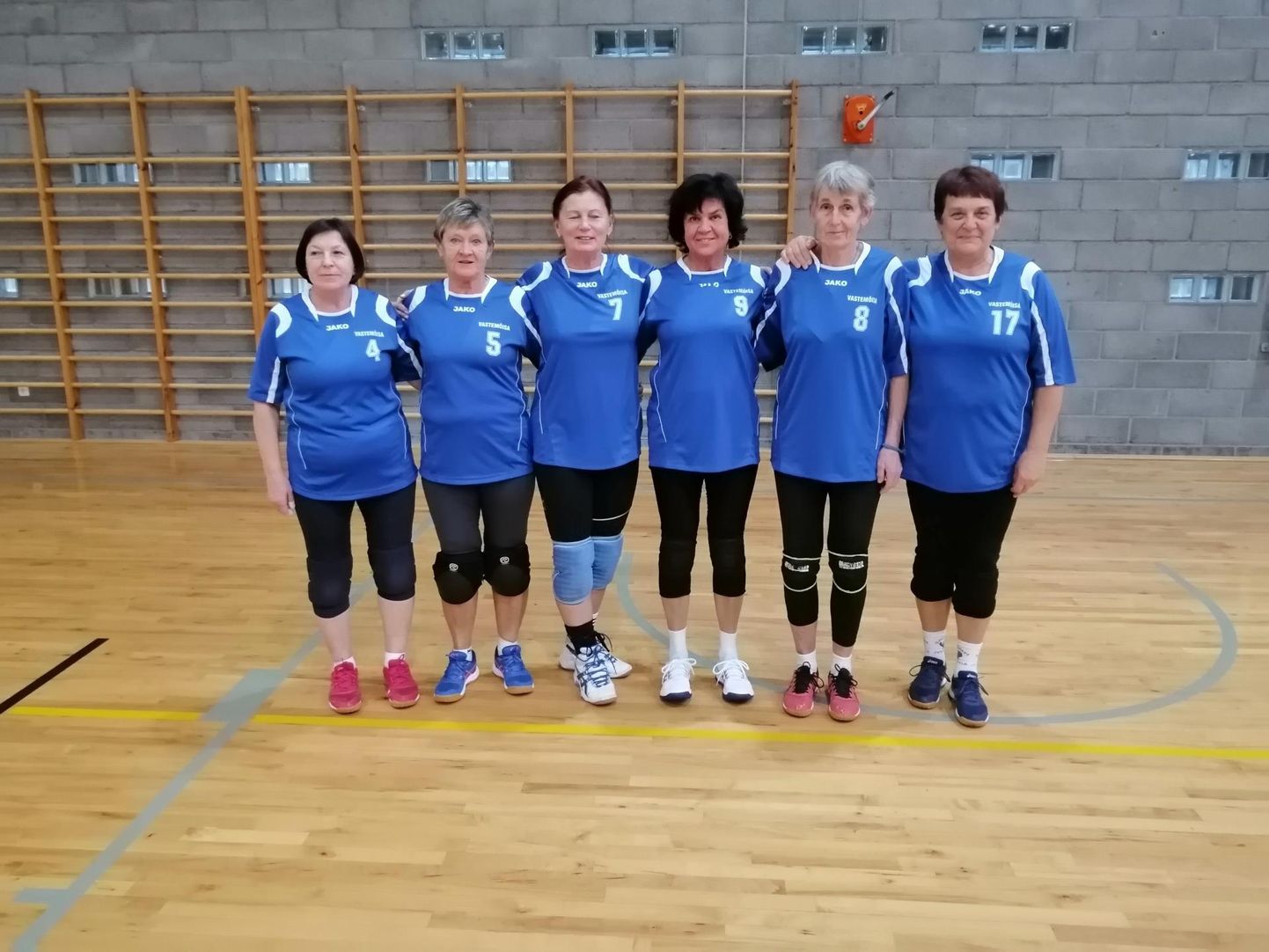 Põhja-Sakala ja Viljandi valla ühisnaiskond tuli naisveteranide 65+ arvestuses Eesti meistriks.