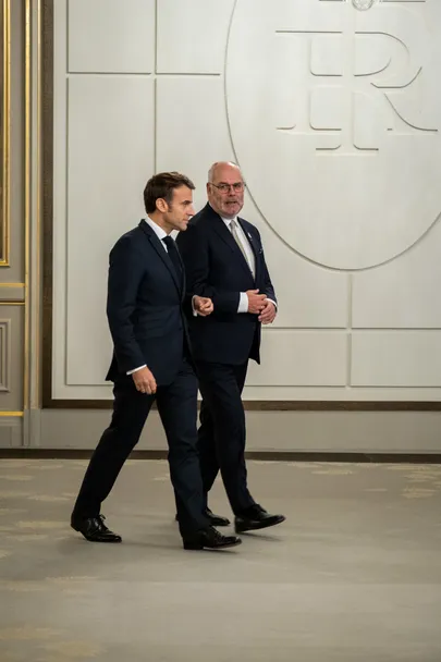 Alar Karis ja Emmanuel Macron