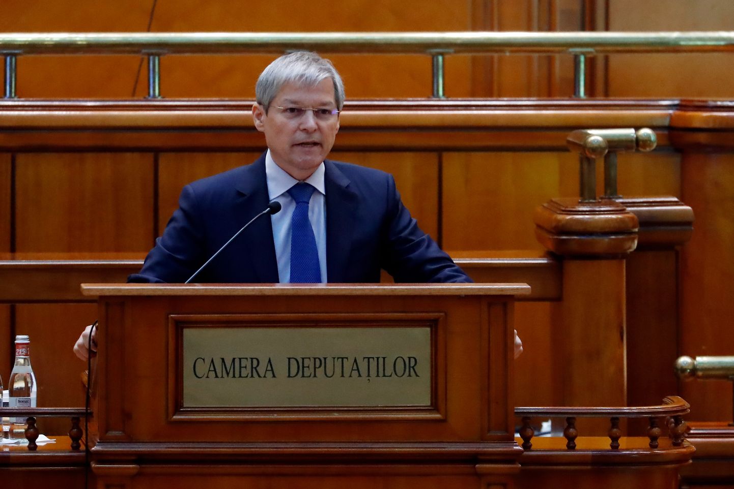 Dacian Cioloș Bukarestis parlamendis 20. oktoober 2021.
