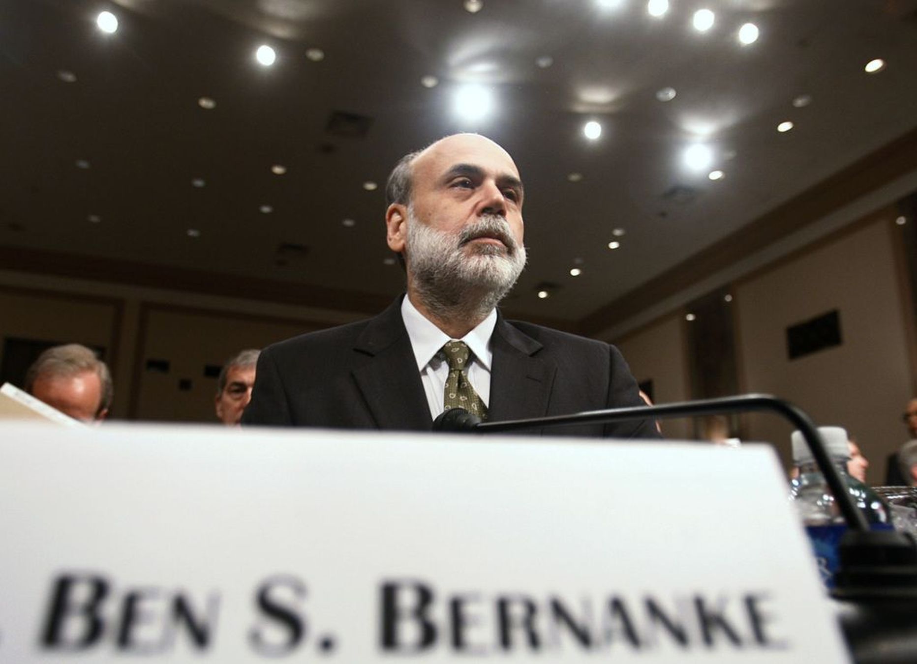Föderaalreservi president Ben Bernanke.