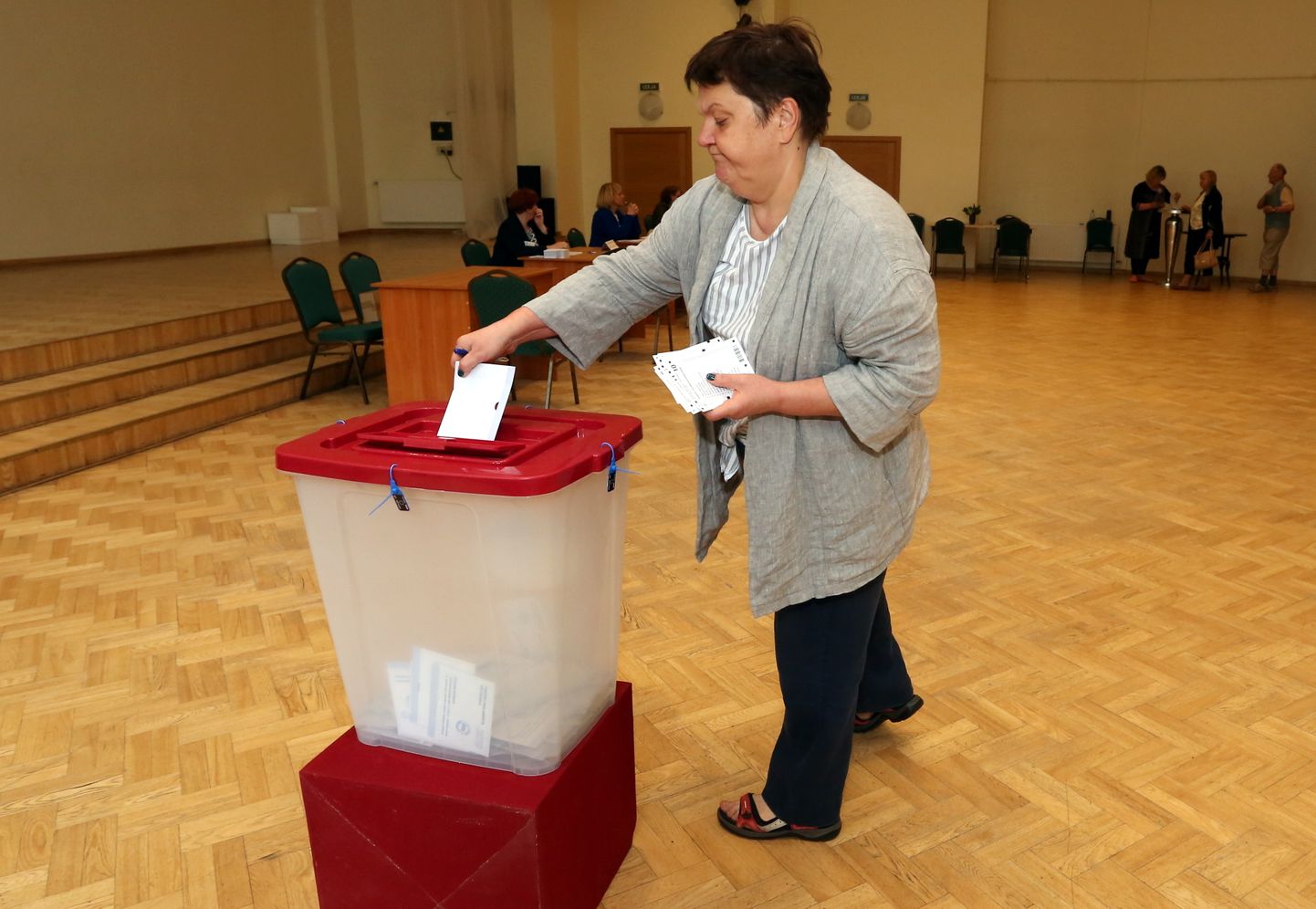 Eurovalimised Lätis.