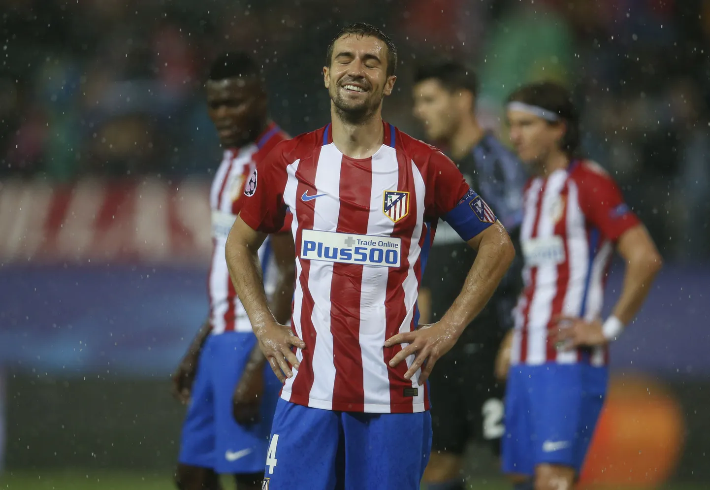 Football Soccer - Atletico Madrid v Real Madrid - UEFA Champions League Semi Final Second Leg - Vicente Calderon Stadium, Madrid, Spain - 10/5/17 Atletico Madrid's Gabi after the match  Reuters / Juan Medina Livepic
