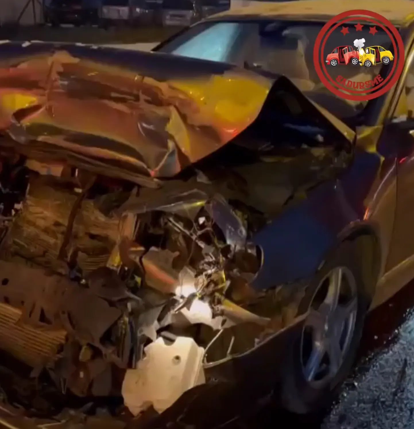 Автомобиль после аварии
