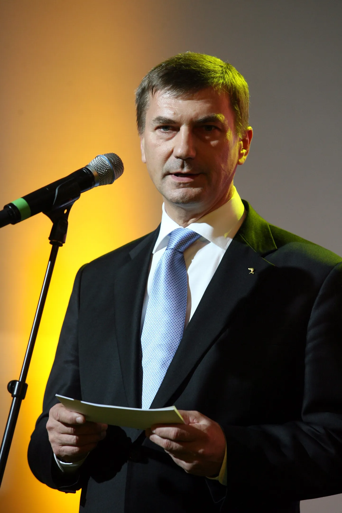 Peaminister Andrus Ansip.