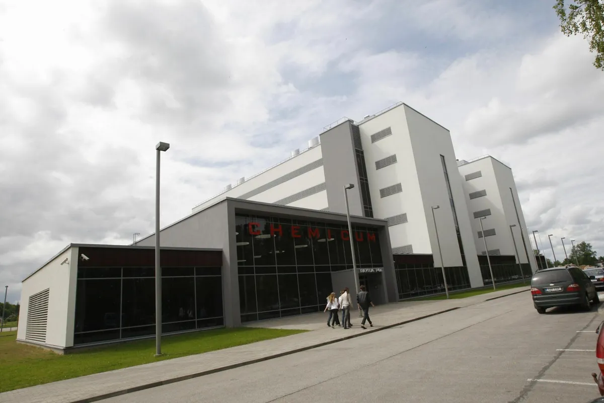 Tartu Ülikooli keemiamaja Chemicum.
