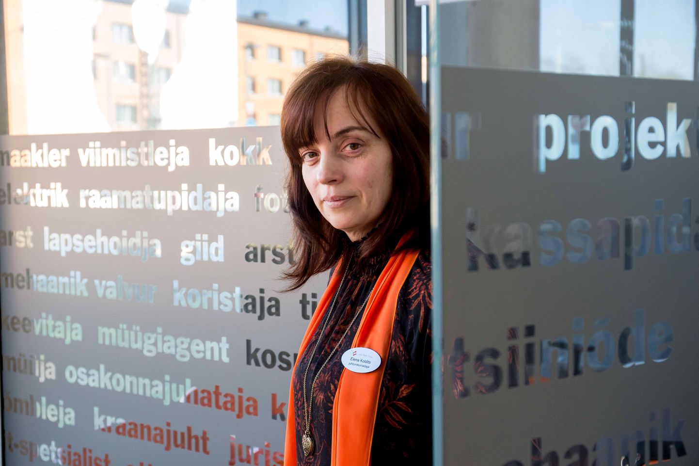 Töötukassa Lilleküla büroo juhtumikorraldaja Elena Koldits.