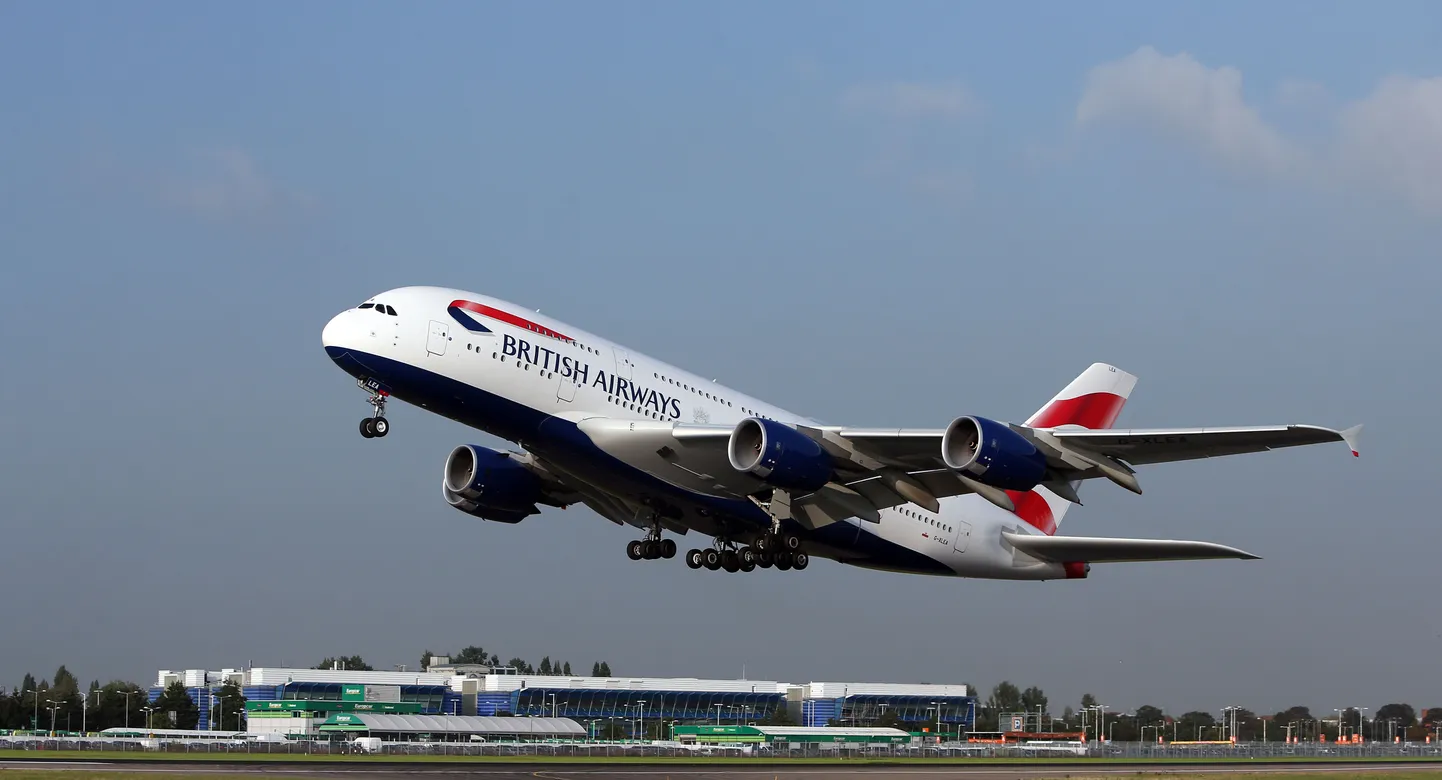 British Airways peatas lennud Hiinasse.