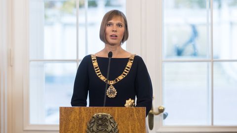 Ülekanne: president Kersti Kaljulaid esineb uusaastatervitusega