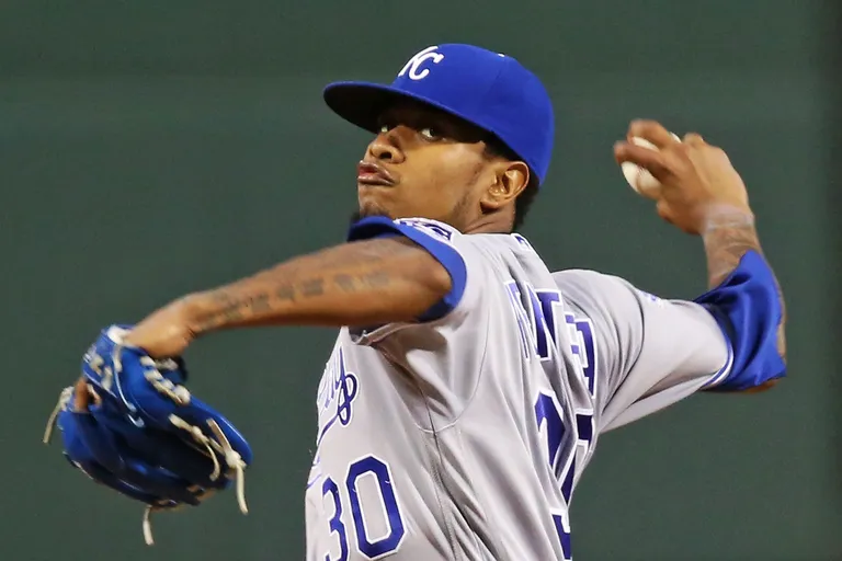 Yordano Ventura. FOTO: Adam Glanzman/AFP/Scanpix