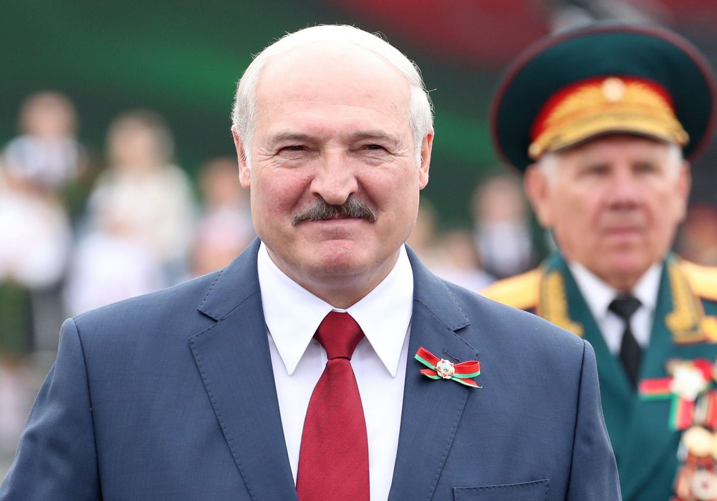 Valgevene president Alaksandr Łukašenka säilitas valimiste järel riigijuhi positsiooni.