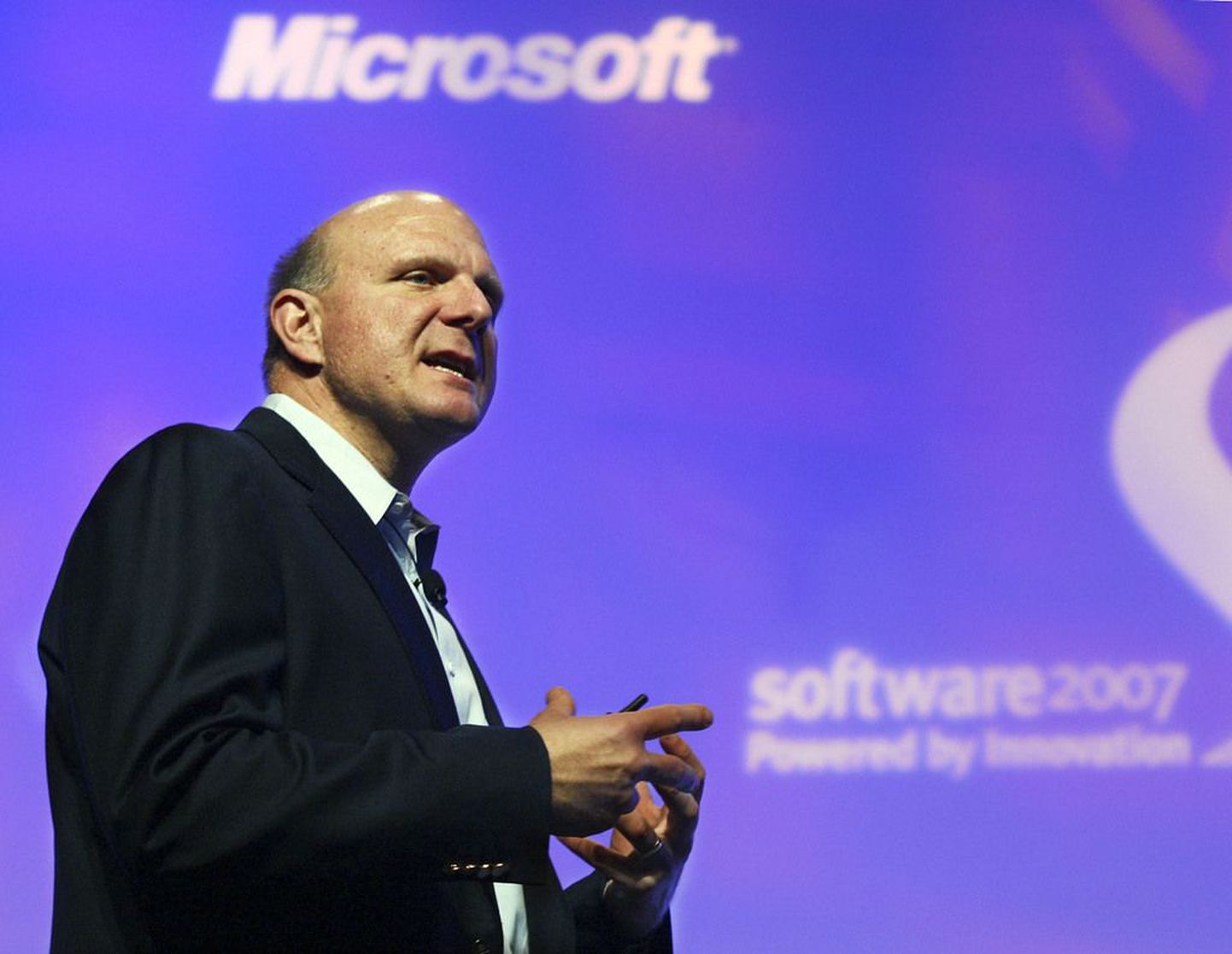 Microsofti juhatuse esimees Steve Ballmer