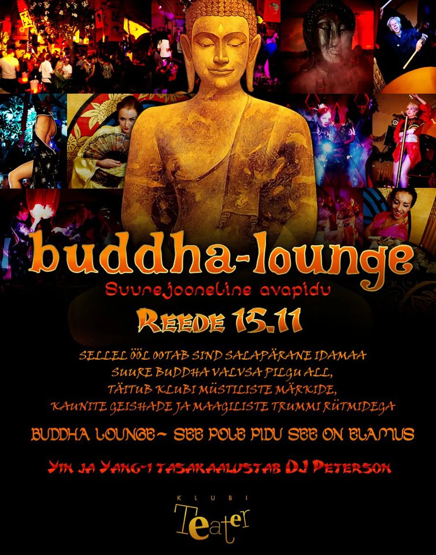 Sel reedel, 15.novembril avab esmakordselt suur Buddha oma pidude templi.