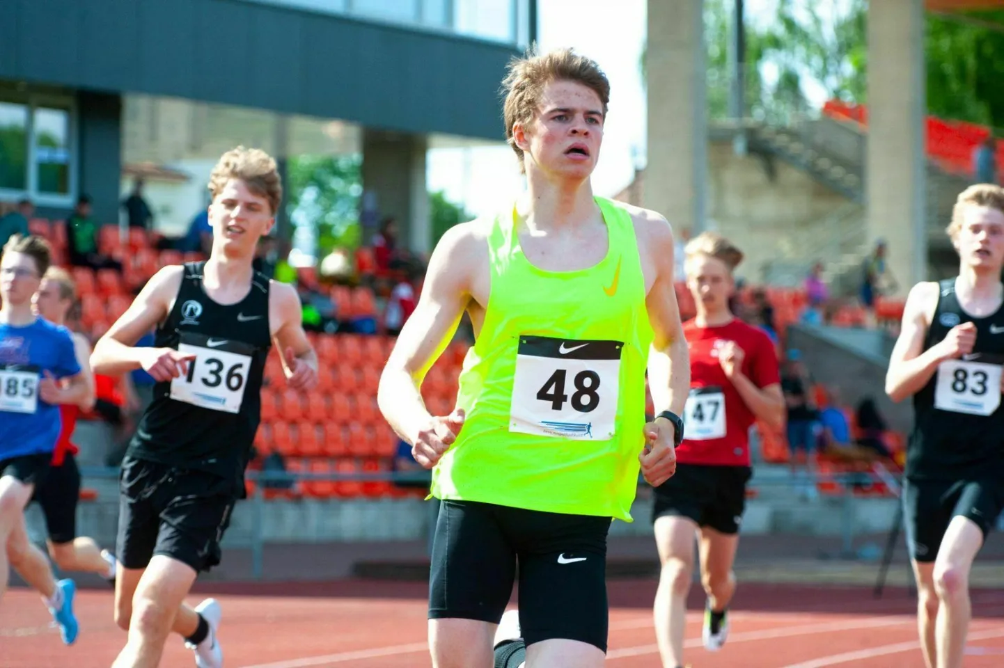 U18 Euroopa meistrivõistluste normi täitis Andreas Kase Eesti noorte karikavõistlustel.