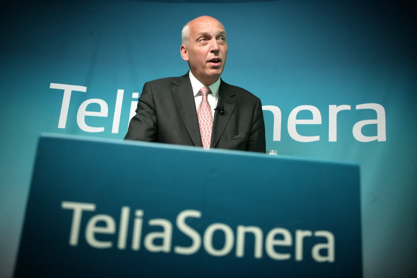 Pildil on Telia Sonera juhatuse esimees Lars Nyberg.