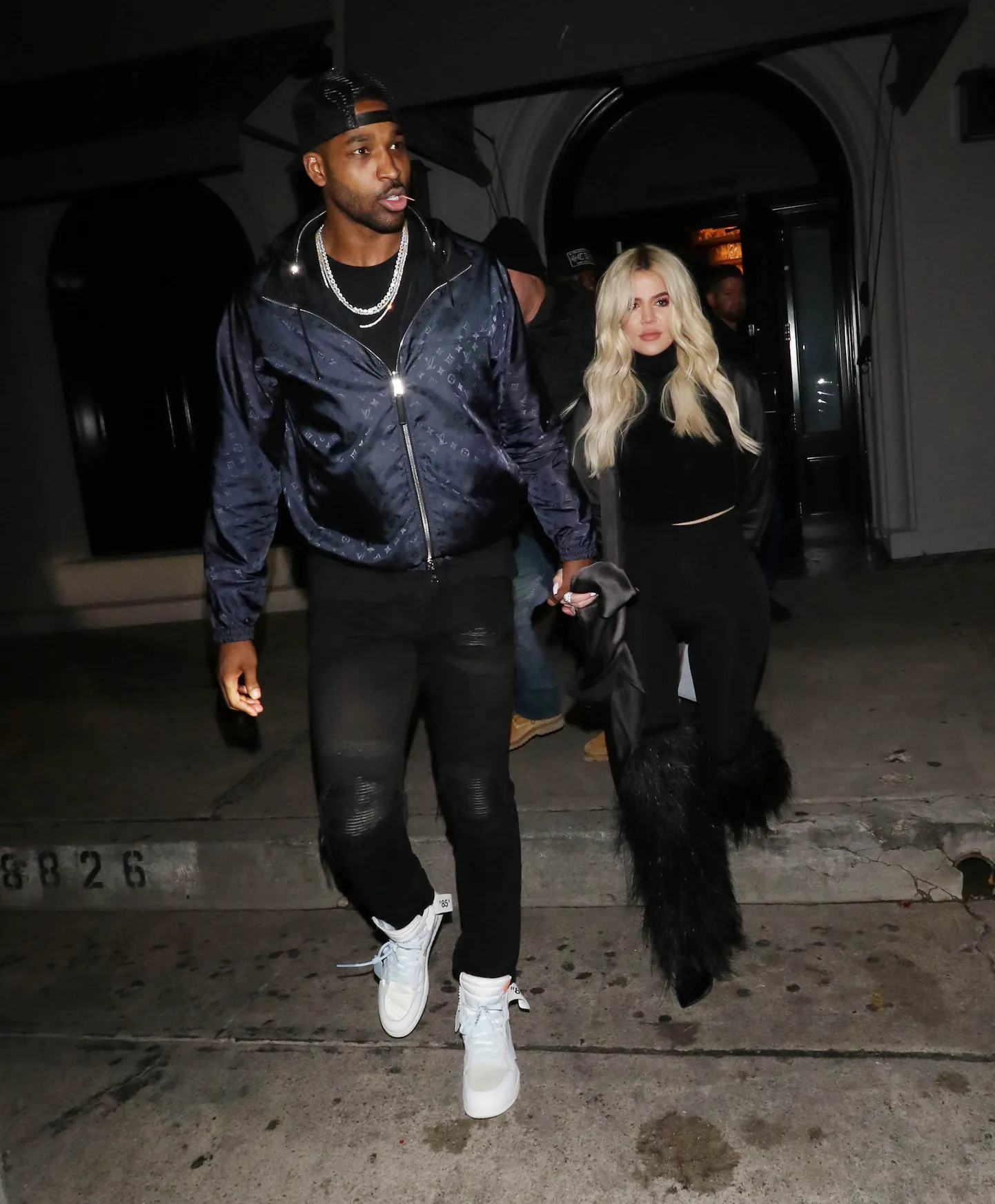 Khloe Kardashian ja Tristan Thompson Los Angeleses.