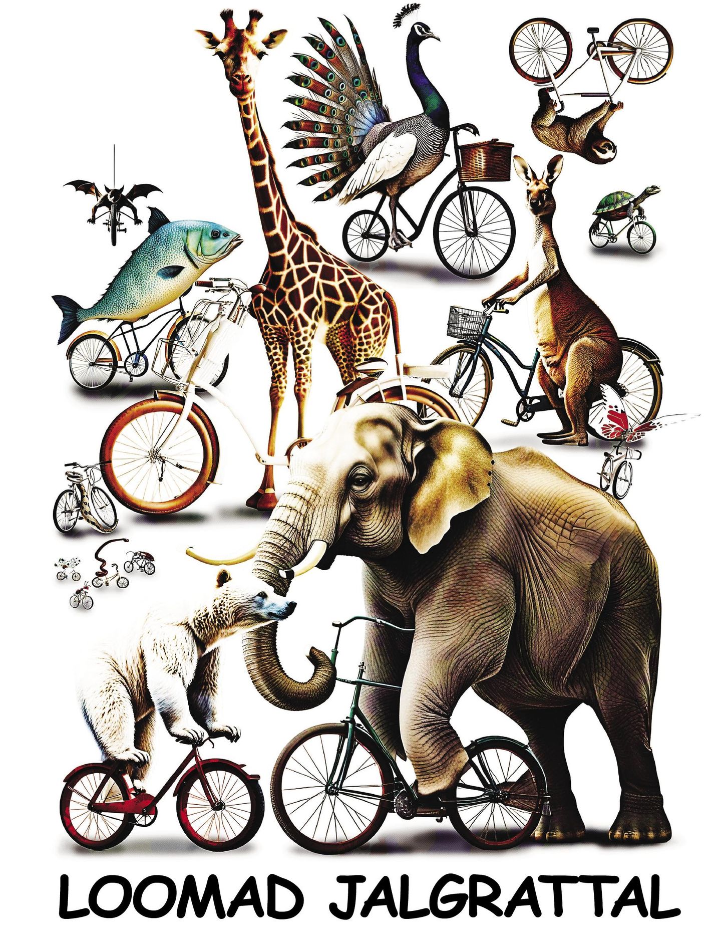 Loomad jalgrattal