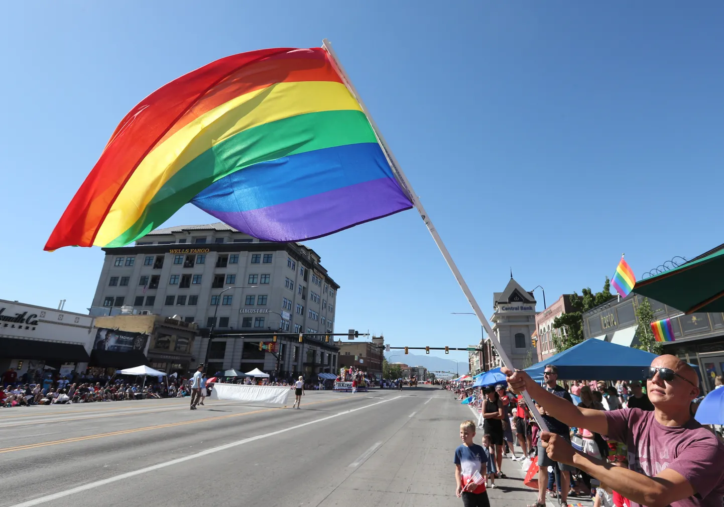 LGBT kogukonna toetaja Utah' osariigis.