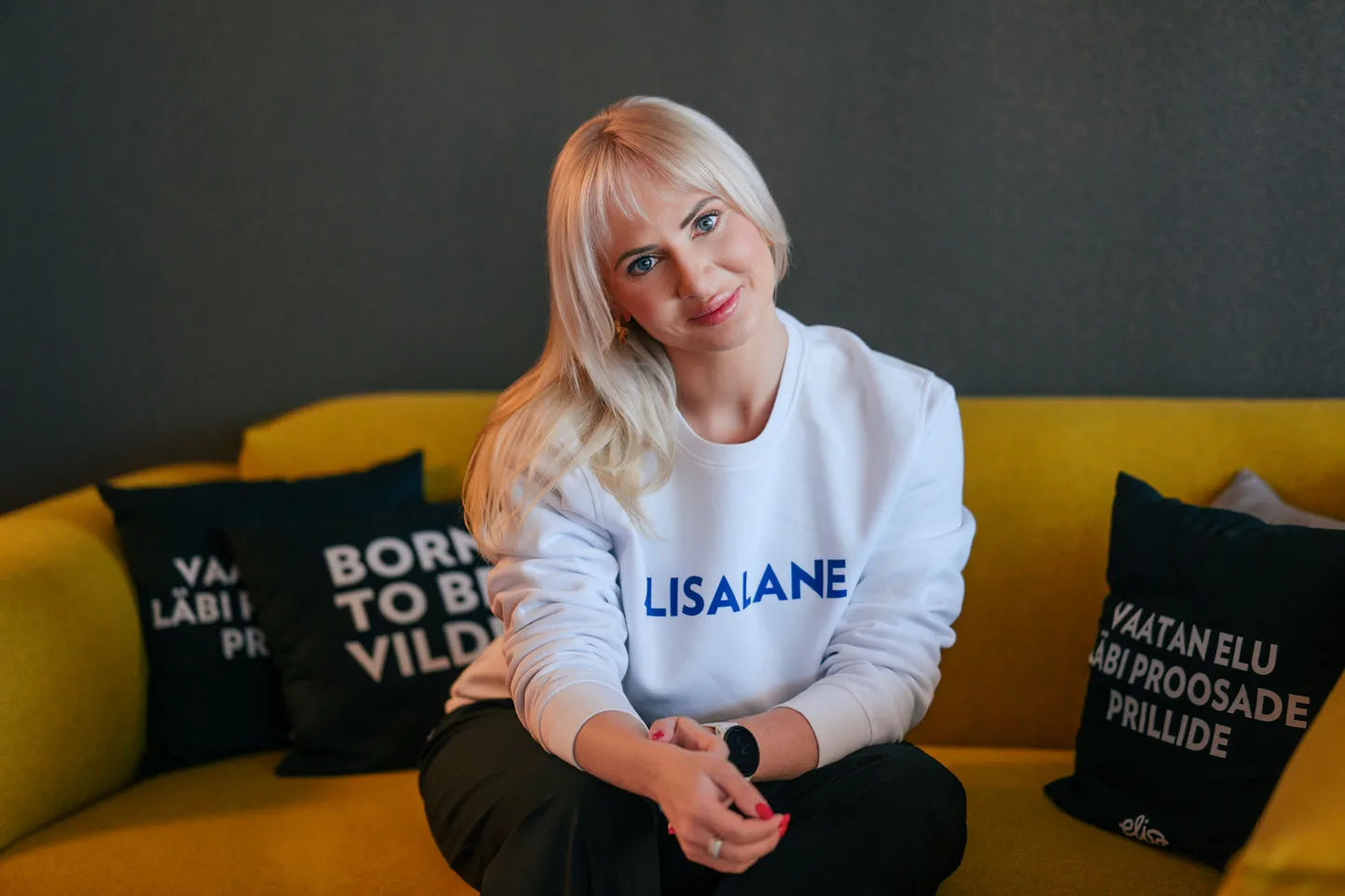 Elisa teeninduse valdkonna juht Kristina Judina.