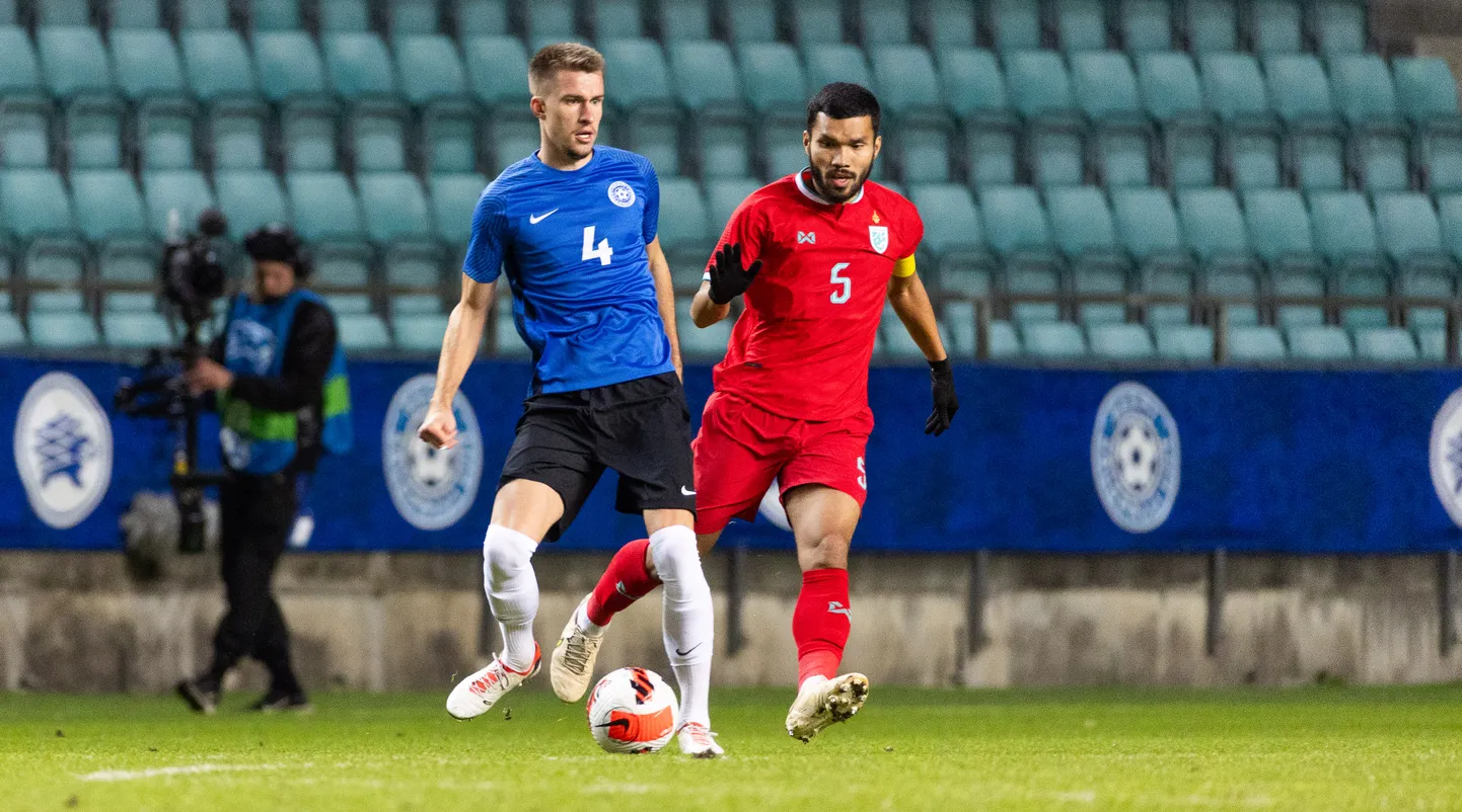 17.10.2023, Tallinn
Jalgpall. Eesti vs. Tai. Mattias Käit.