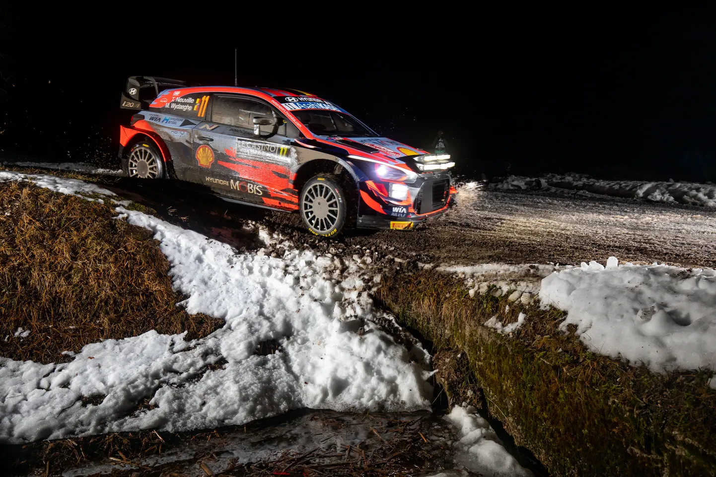 Hyundai Monte Carlo rallil.
