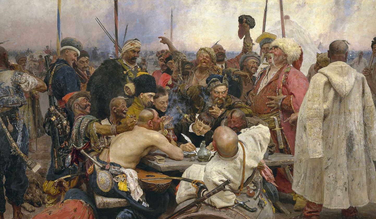 Kasakad Ilja Repini (1844 - 1930) maalil