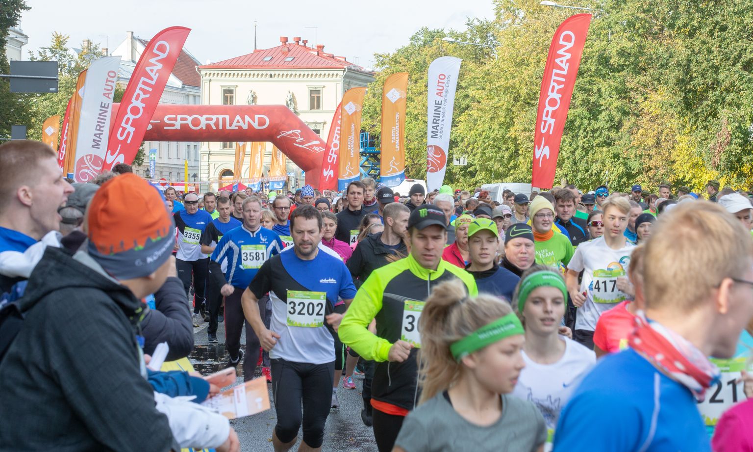 2018. aasta Tartu linnamaraton.