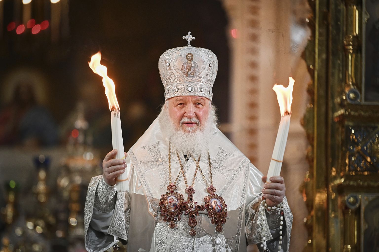 Патриарх Московский и всея Руси Кирилл.