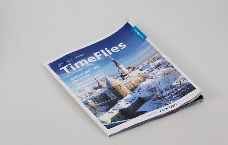NAGi pardaajakiri kannab nime «Time Flies», mis mõjub mitmetähenduslikult. Foto: Tairo Lutter