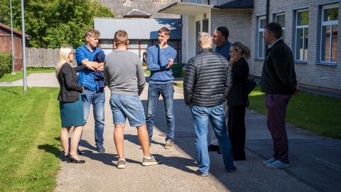Alevikus läheb lahti uue rahvamaja ehitus