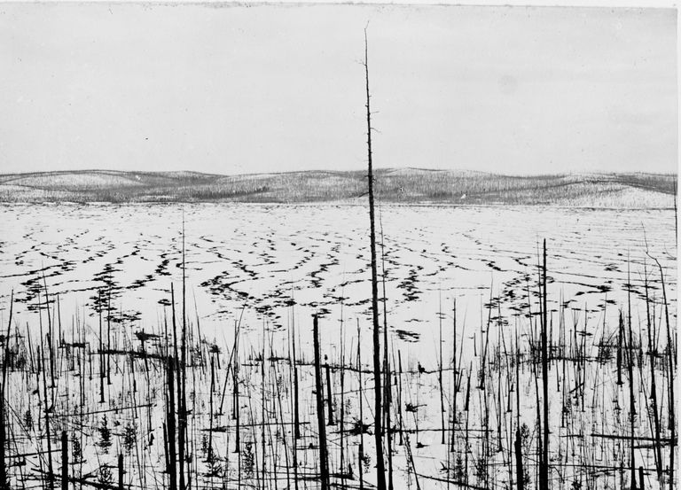 Tunguusi katastroofi ala, foto on tehtud 1929