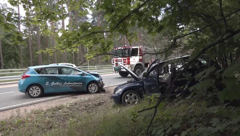 Autoavārija pie Ulbrokas