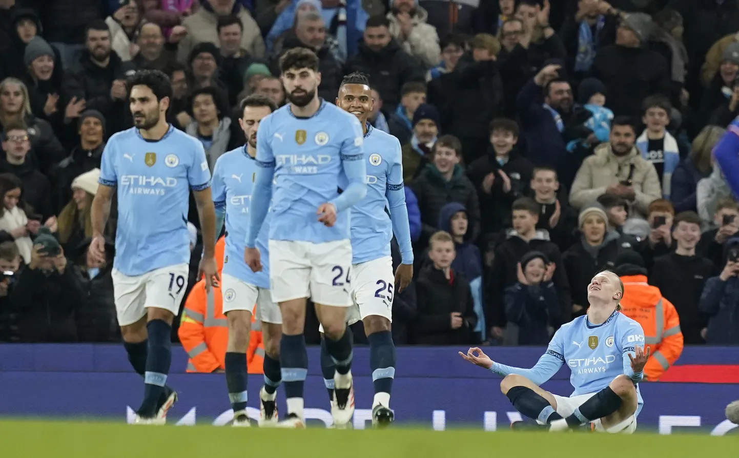 Manchester City mängijad.