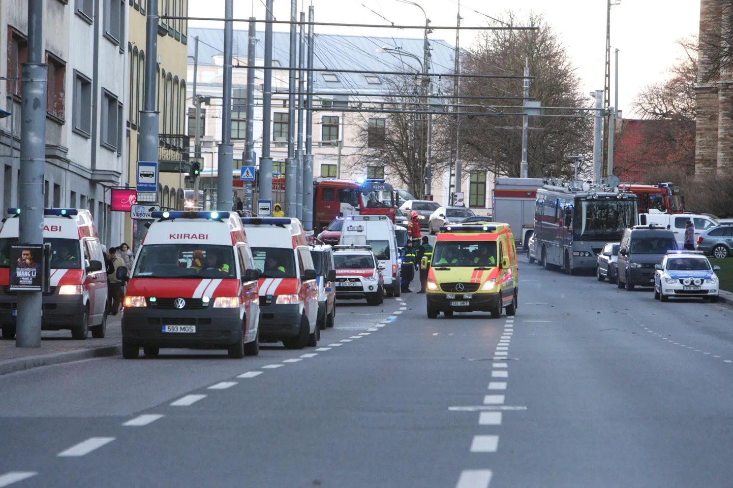 Kiirabi ja politsei ühine kriisiõppus